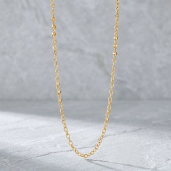 Modern Italian Gold Link Chain