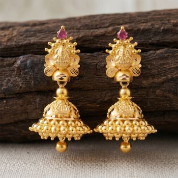 Goddess Devi Gold Drops Jimikki