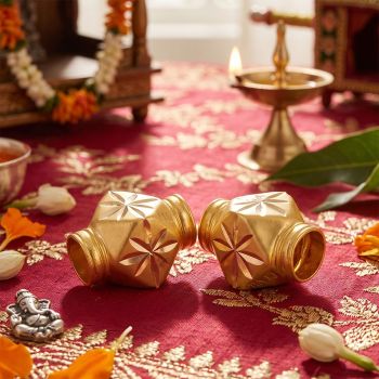 22k Thali Thattu Mani Cutting Set