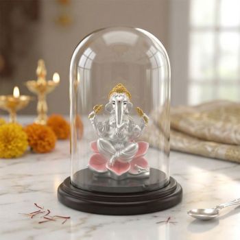 Lord Ganesh Silver Idol