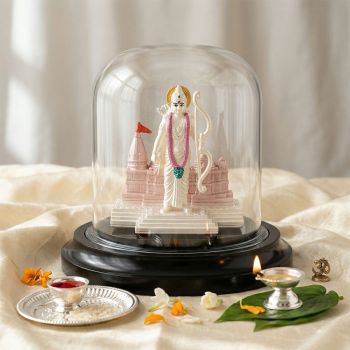 Divine Ayodhya Ramar Silver Idol