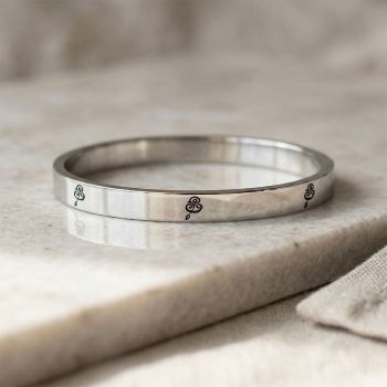 Spritual Polish Om Silver Gadi