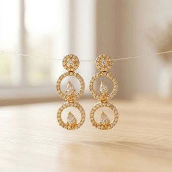 Premium Silver Casting Bridal Drops