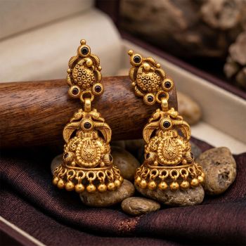 Traditional Mayil Heritage Silver Drops