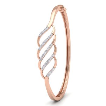 Radiant Wing Pattern Rose Diamond Gadi-hover