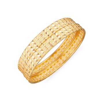 Traditional Bridal Gold Bangle-hover
