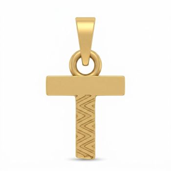 Tasteful Look Casting Gold Pendant-hover
