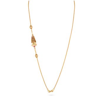 Antique Lakshmi Mugapu Chain-hover