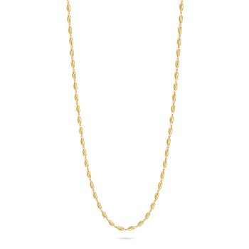 Twist Link Gold Chain-hover