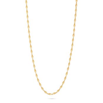 Twist Link Gold Chain-hover