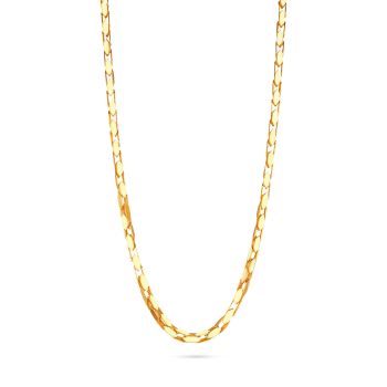 Flat Cut Katli Gold Chain-hover