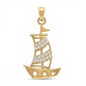 Modern Gold Boat Casting Dollar-hover