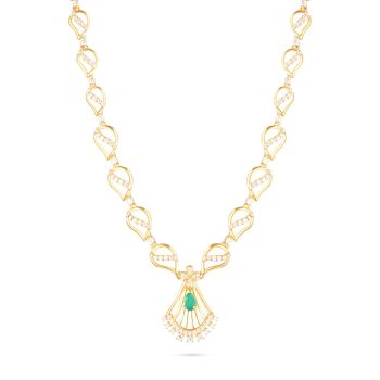 Royal Mango Link Necklace-hover