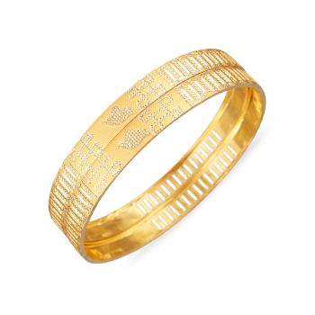 Fancy Kerala Gold Bangle-hover