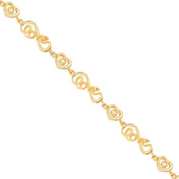 Heartly Textured Casting Bracelet-hover