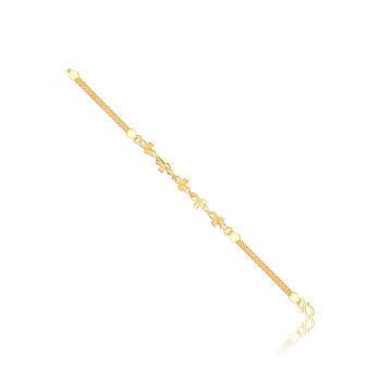Elegant Leaf Casting Bracelet-hover