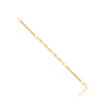 Elegant Leaf Casting Bracelet-hover