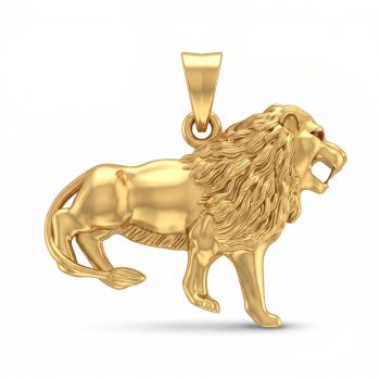 Gold Roaring Lion Casting Dollar-hover
