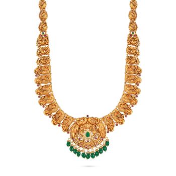 Royal Antique Peacock Malai-hover