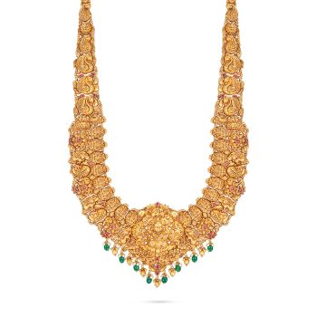 Royal Antique Lakshmi Nagas Malai-hover