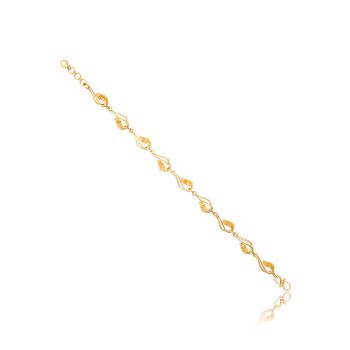 Teardrop Linked Casting Bracelet-hover