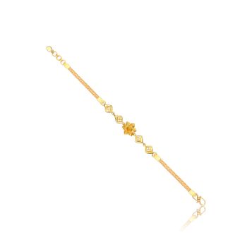 Ornate Flower Casting Bracelet-hover