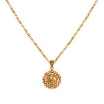 Enchanting Peacock Pendant-hover