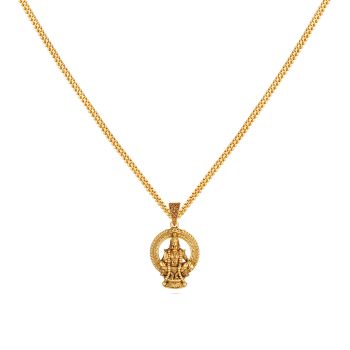 Divine Lord Iyyappan Gold Dollar-hover