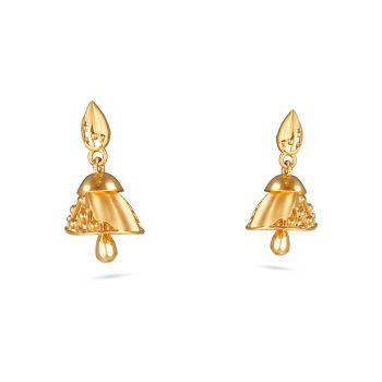 Antique Casting Jhumka Earring-hover