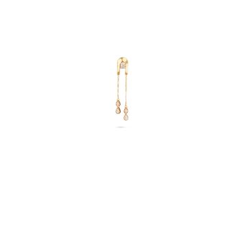 Elegant Chain Dangler Casting Drop Earring-hover