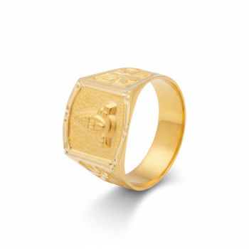 God Tirupati Signet Boltv Ring-hover
