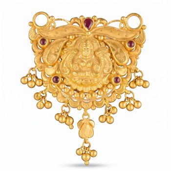 Traditional Lakshmi Casting Gold Dollar-hover