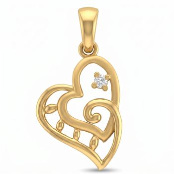 Kutties Twin Heart Casting Gold Dollar-hover