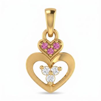 Kutties Nested Heart Casting Gold Dollar-hover