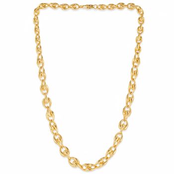 Elite Oval Link Gold Chain-hover
