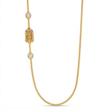 Traditional Lakshmi Balls Mugappu Chain-hover