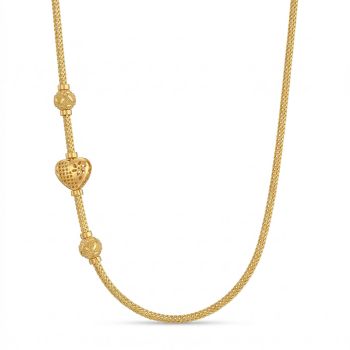 Fancy Heart Combini Muppappu Chain-hover