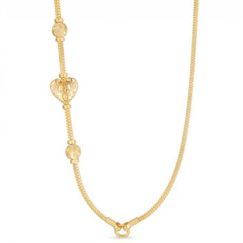 Fancy Heart Combini Muppappu Chain-hover