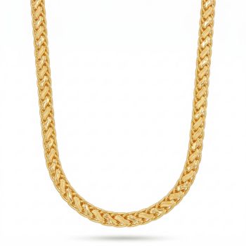 Fancy Lotus Gold Chain-hover