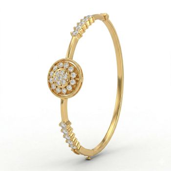 Modern Halo Stones Gold Ghadi-hover