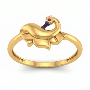 Royal Avian Casting Gold Ring-hover
