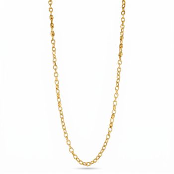 Modern Italian Gold Link Chain-hover