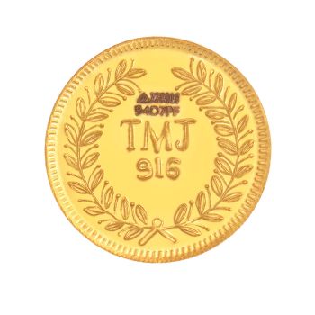 Thiruchendur Murugan 4 gram Gold Coin-hover