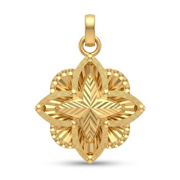 Premium Blossom Motif Gold Dollar-hover