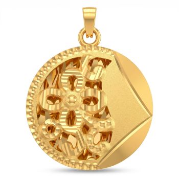 Lattice Blossom Gold Medal Dollar-hover
