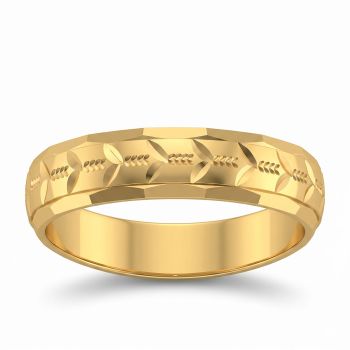 Imperial Floral Casting Gold Ring-hover