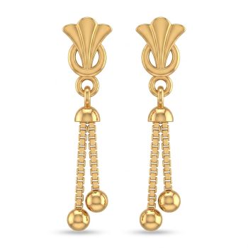 Modern Patterned Casting Gold Chain Drops-hover
