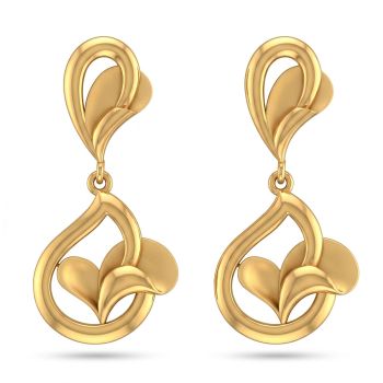 Valentine Blossom Casting Gold Drops-hover
