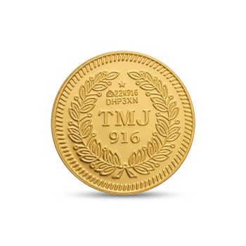 500 Mg 22 Carat King George Gold Coin-hover