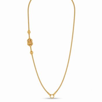 Sowbhagya Lakshmi Mugappu Gold Chain-hover